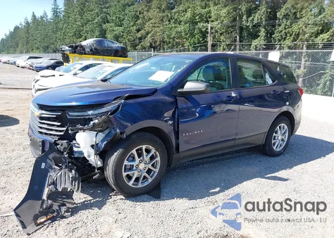 2023 Chevrolet Equinox Ls из США, поврежденный, VIN 3GNAXHEG2PL186973